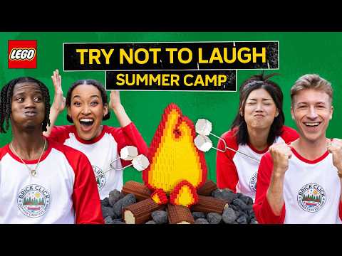 Ultimate Summer Camp Try Not to Laugh Challenge! 🏕️ | Full Episode | LEGO Brick Click