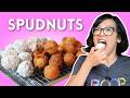 Fluffy Potato Donut Bubbles | Old Fashioned Spudnuts &amp; Reindeer Sausage Taste Test