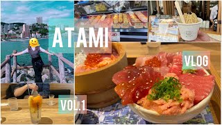 【ATAMI】〜熱海旅行〜vol.1 熱海で食べ歩き「おさかな大食堂」「磯揚げまる天」「和栗菓子kiito生糸」