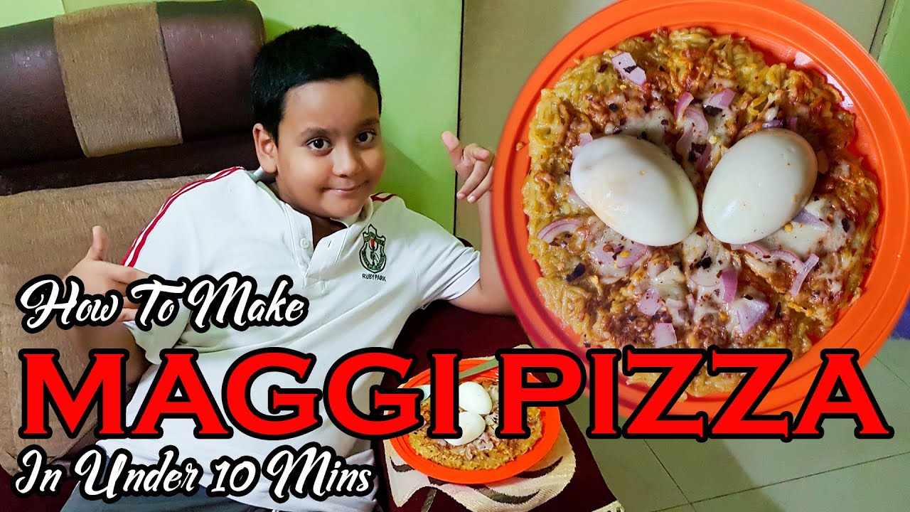 How to make Maggi Pizza in under 10 mins II Anybody Can Cook II Episode