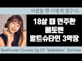 풋풋하다..18살 때 연주한 베토벤 발트슈타인 3악장 (feat.독일풍경)