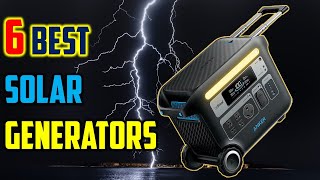 ✅ Top 6 Best Solar Generators 2023 - Solar Powered Generator - Review & Buying Guide