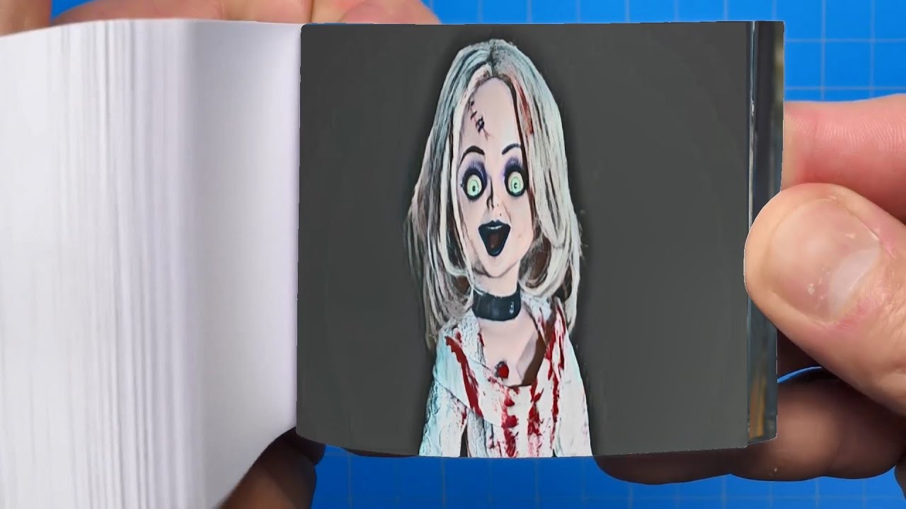 Jennifer Tilly’s Death Flipbook | Chucky TV Flipbook