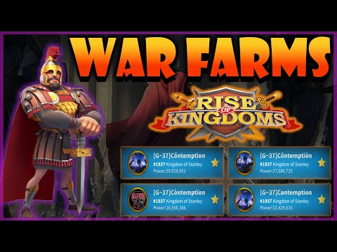 War Farms For Season of Conquest KvK&rsquo;s - Prepare for Battle!