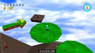 Super Mario 64 Co-op: Odyssey Mario's Moveset 120 Star Speedrun in 46:27.300