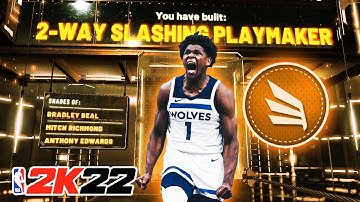 *NEW* BEST 2-WAY SLASHING PLAYMAKER BUILD IN NBA 2K22