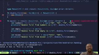 Box and Error Handling in Rust