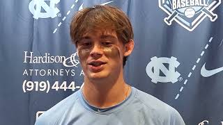 UNC's Scott Forbes, Anthony Donofrio and Dalton Pence after Saturday win over UL #UNC