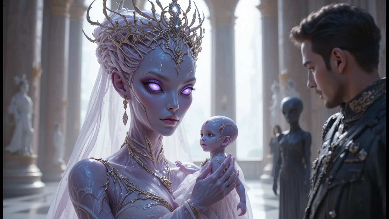 The Alien Queen Child Called Me Dad and the Court Fell Silent in Shock