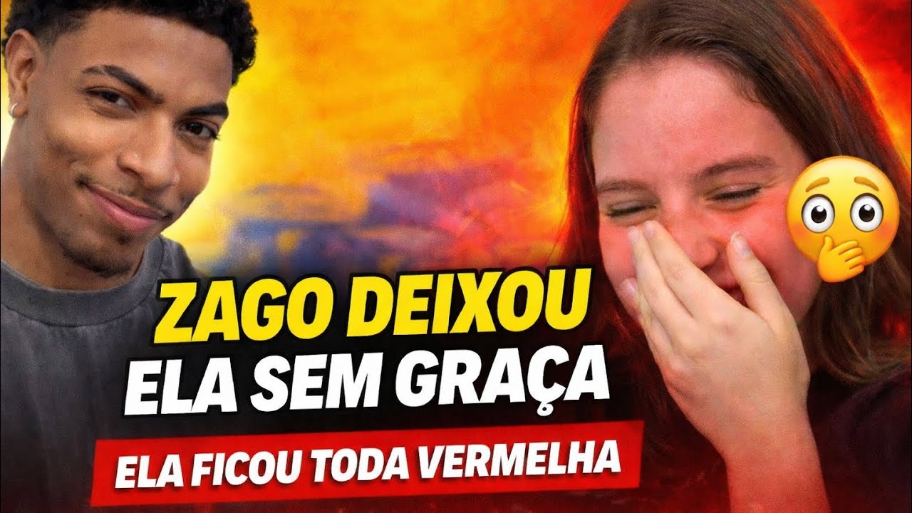 Zago deixou Sophia Valverde vermelha de vergonha!!! 