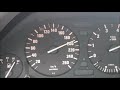 BMW E34 540i Manual 100-200 Acceleration and sound sample