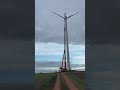 Снятие гондолы с лопастями. Демонтаж ветряка. #veter #ветряк