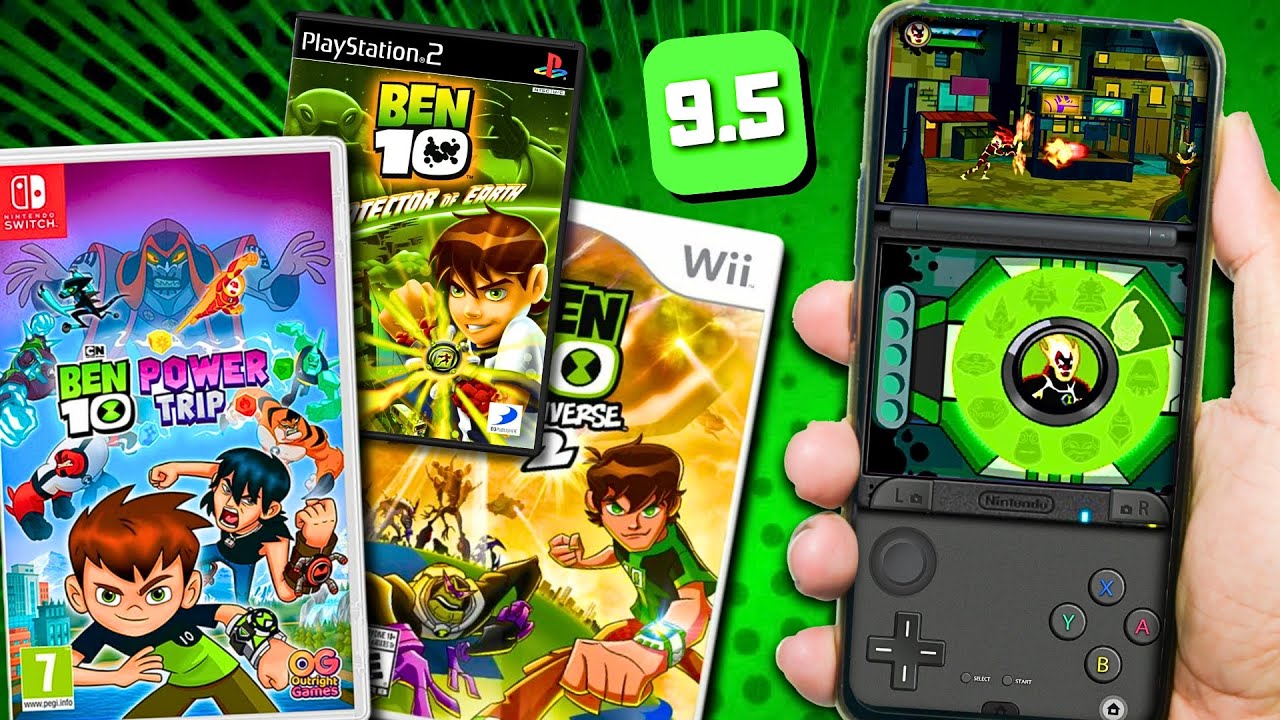 TODOS los JUEGOS de BEN 10 para JUGAR en Android en 2024💥 - YouTube