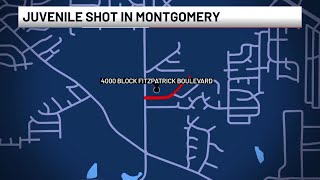 Juvenile critically injured in Saturday Montgomery shooting