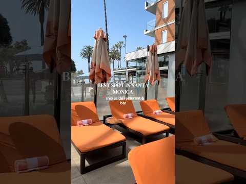 such a fun day in the sun at shoreside restaurant and bar! #santamonica #resturant #hotel #ugc