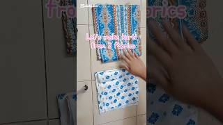 kurti design from 2 fabric 💕| kurti design #shorts #trending