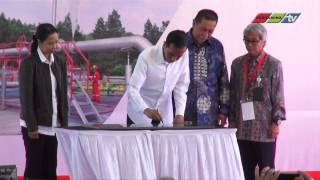 Presiden Resmikan PLTP Kamojang