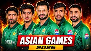 Pakistan Squad for Asian Games 2026 Announced | Can Pakistan Win Gold?