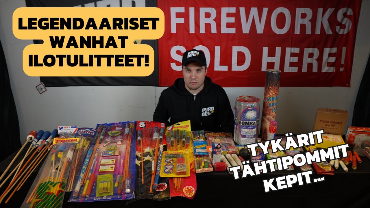 WANHAT LEGENDAARISET ILOTULITTEET - Varaston kätköistä