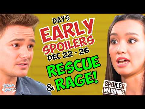 Days of our Lives Early Spoilers Dec 22-26: Johnny Flips, Sophia Plots, DiMeras Saved | Soap Dirt
