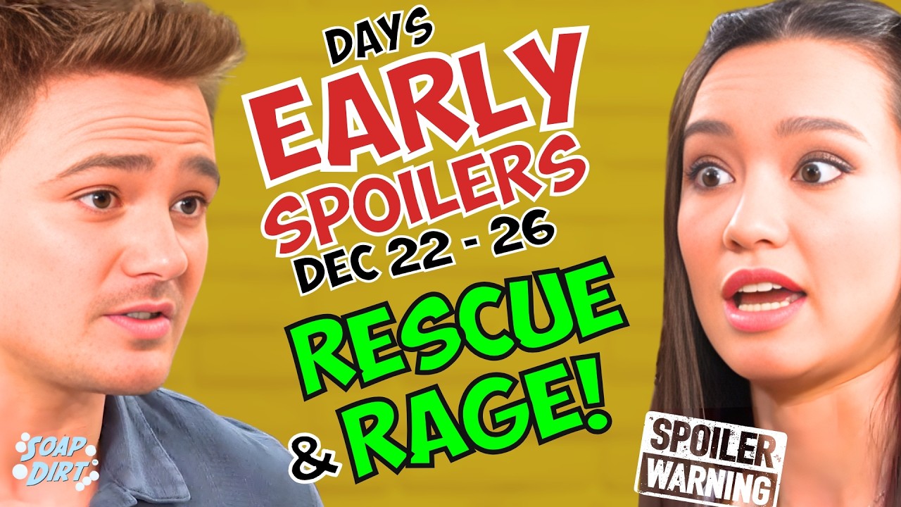 Предварительные спойлеры к сериалу «Дни нашей жизни» (22-26 декабря): Джонни Флипс, заговоры Софи...