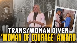 Trans/Woman Given 'Woman Of Courage' Award By First Lady Jill Biden
