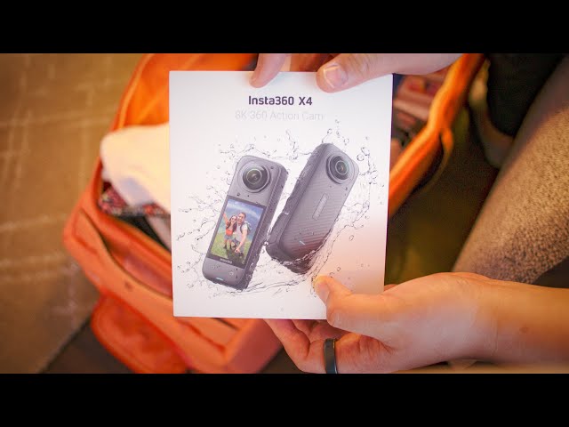 Insta360 X4 Unboxing Review! 8K 360-degree camera opens up a