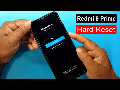 Redmi 9 Prime Hard Reset & Factory Reset | Redmi 9 Prime (M2004J19I) Pin Unlock & Pattern Unlock |