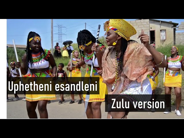 uPhetheni esandleni (Zulu version) class=