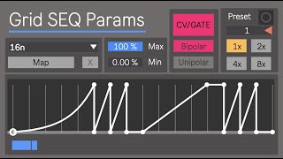 Famous Ableton M4L Grid SEQ Params ver.2.5 Wealth