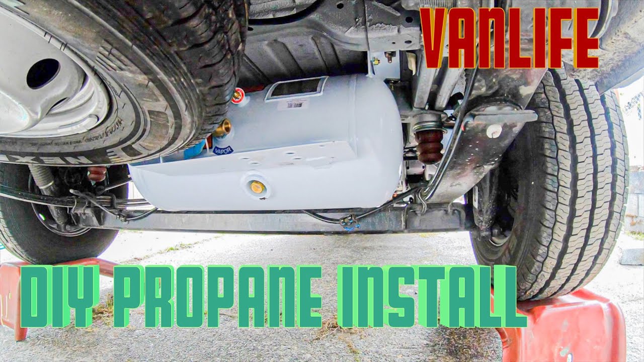 VANLIFE DIY Mounting Propane Tank Under Van Ram Promaster YouTube VANLIFE DIY Mounting Propane Tank Under Van Ram Promaster YouTube