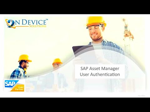 SAP Asset Manager User Authentication How-to-Guide