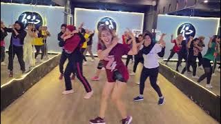 KAWIN KONTRAK BY SHINTA ARSINTA FT ARYA GALIH | Senam kreasi | senam mudah | sehat | lilac | zumba