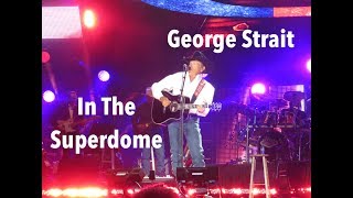 George Strait In The Superdome - 30 Minutes With The King