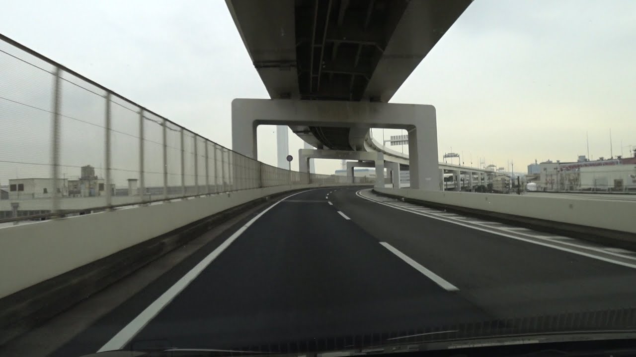 【車載動画42】《首都高》東神奈川（K1）生麦JCT（K5）大黒JCT（B）大井JCT（C2）東池袋 ５倍速