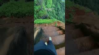 Kalavantin Fort 2,300 ft pinnacle in Maharashtra’s Western Ghats near Panvel, India.