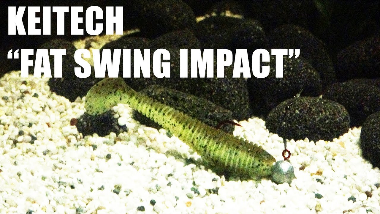 Keitech: Fat Swing Impact! Lure action! Underwater! Full HD