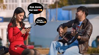Totla Singing Prank | Making Fun Of Stranger Girl😂| Shocking Reactions😱| Love Songs Mashup |Jhopdi K