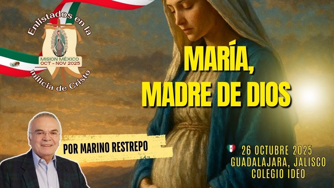 María, Madre De Dios por Marino Restrepo. Capilla de Guadalupe, Jalisco. México 🇲🇽 25.10.2025