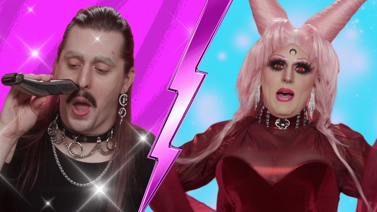 Sailor Moon Drag Transformation With Puddin' | Biqtch Puddin' - YouTube