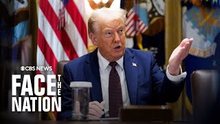 Cabinet praises Trump during marathon meeting