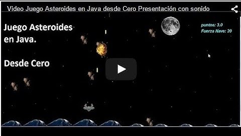 Video Juegos en Java Simulando Proyectiles