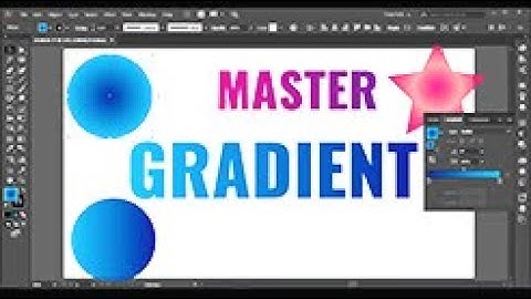 Adobe illustrator MASTERY GRADIENT COLOR in 10minute