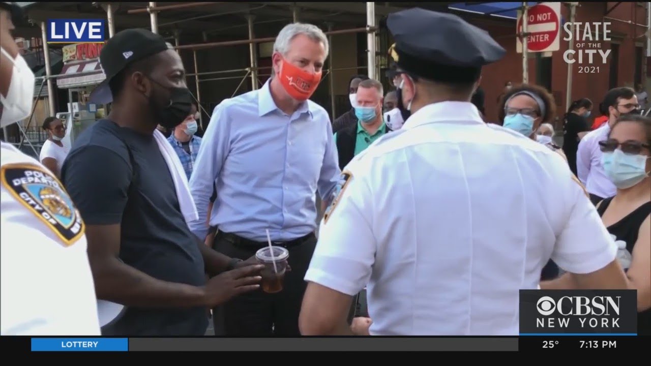 Mayor De Blasio Delivers 2021 State Of The City Address - YouTube