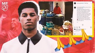 How Marcus Rashford fight against food poverty in Manchester 🙏