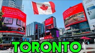 toronto downtown life walking tour Ontario 2024 #canada #