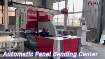 CNC Automatic Panel Bending Center 2000mm Loading Unloading For Flexible Panel