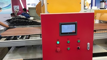 Spc pvc wpc lvt flooring machine