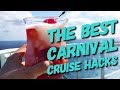 The BEST Carnival Cruise Hacks