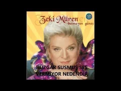 ZEKİ MÜREN - RÜZGAR SUSMUŞ SES VERMİYOR NEDENDİR (orjinal Taş Plak Kaydı Ve Ses Kalitesiyle)